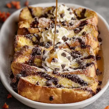 Cannoli Baked French Toast