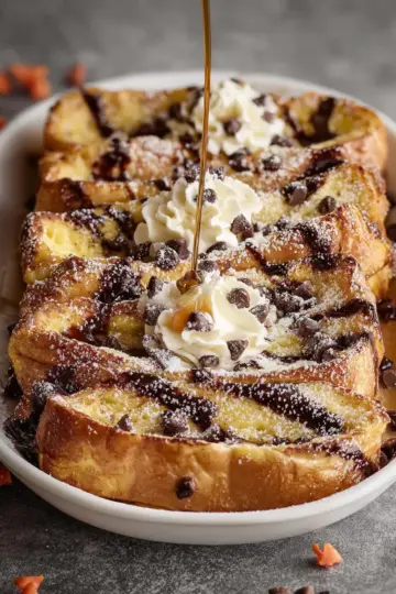 Cannoli Baked French Toast