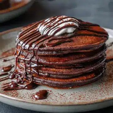 Pancakes au chocolat