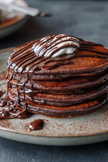 Pancakes au chocolat