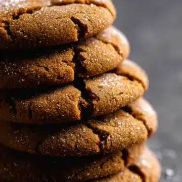 Seriously Soft Molasses Cookies
