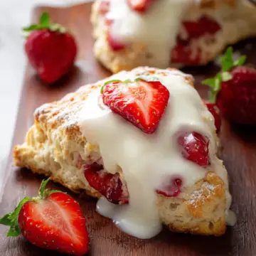 Strawberries and Cream Scones