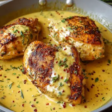 Creamy French Mustard Chicken