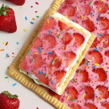 Giant Strawberry Pop Tart