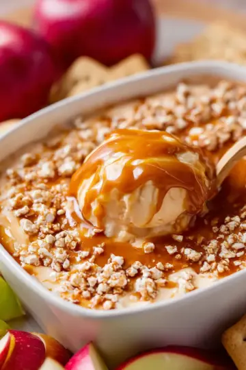 Easy Caramel Apple Dip