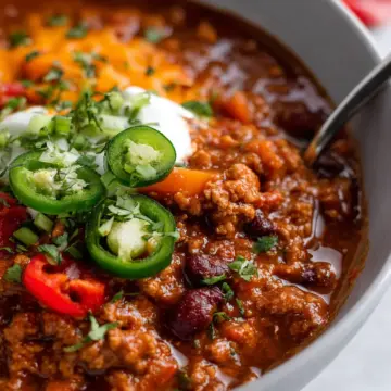 Slow Cooker Pumpkin Chili