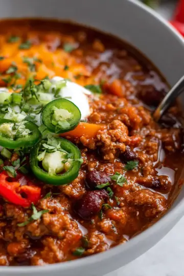 Slow Cooker Pumpkin Chili