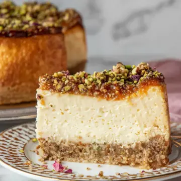 Honey Baklava Cheesecake