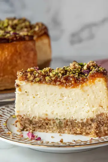 Honey Baklava Cheesecake