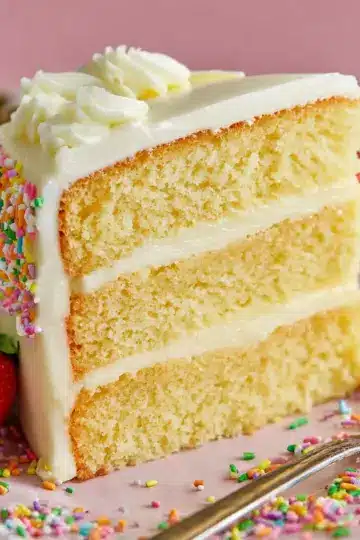 Moist Vanilla Layer Cake Recipe