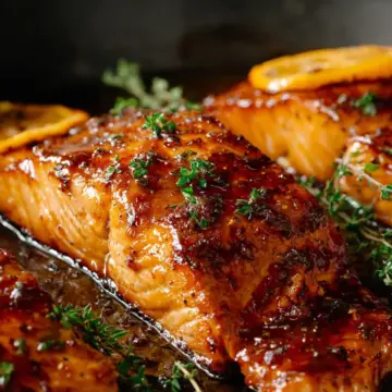 Orange Glazed Salmon