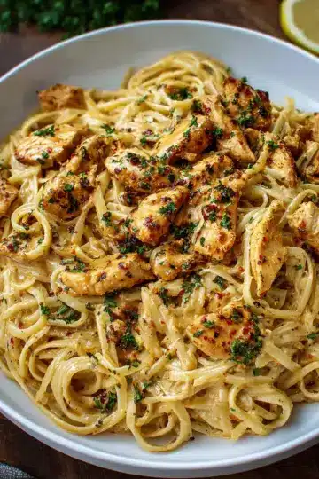 Cowboy Butter Chicken Linguine