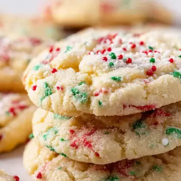 Christmas Ooey Gooey Butter Cookies