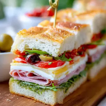 Pressed Italian Sandwiches