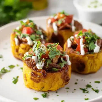 Stuffed Plantain Cups