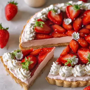 Whipped Strawberry Tart