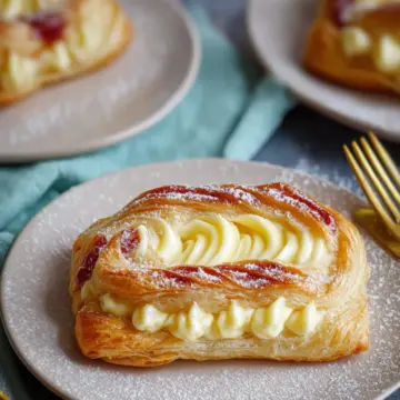 Easy Vanilla Custard Pastries