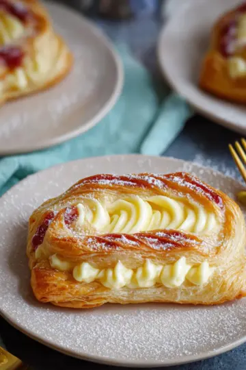 Easy Vanilla Custard Pastries