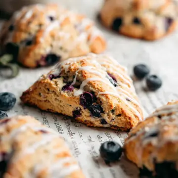 Better Than Starbucks Blueberry Scones