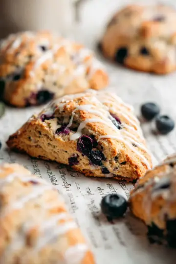 Better Than Starbucks Blueberry Scones