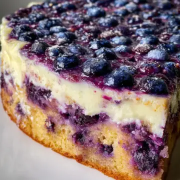 Nova Scotia Blueberry Cream Cake
