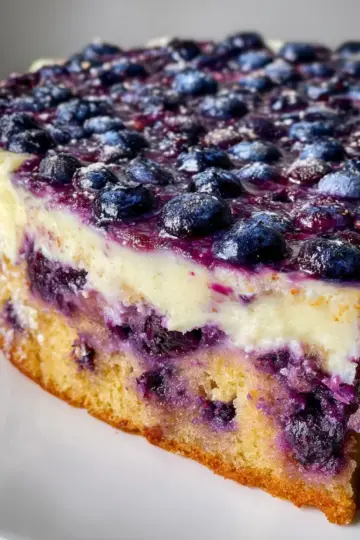 Nova Scotia Blueberry Cream Cake