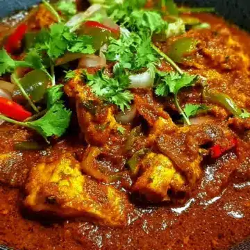 Spicy Indian Chicken Changezi Curry