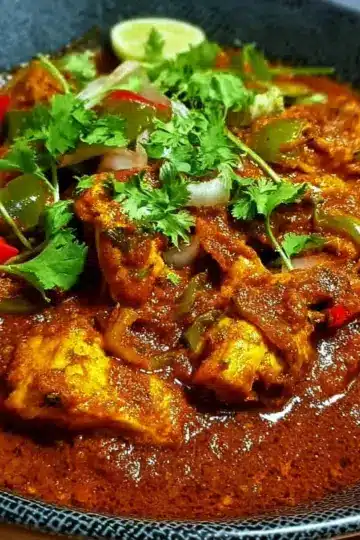 Spicy Indian Chicken Changezi Curry