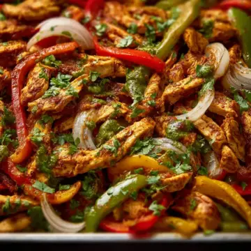 Chicken Fajita Tray Bake