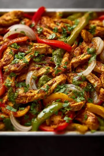 Chicken Fajita Tray Bake