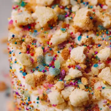 Birthday Cake Crumbs