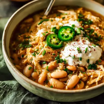 Crockpot White Chicken Chili