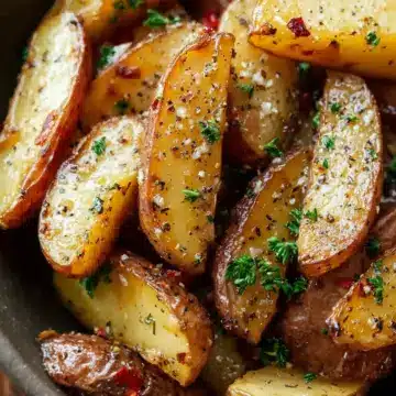 Zesty Salt and Vinegar Fingerling Potatoes