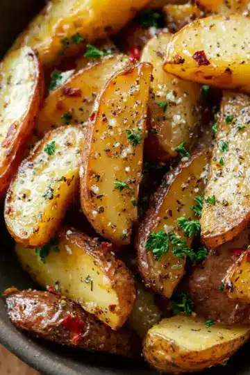 Zesty Salt and Vinegar Fingerling Potatoes