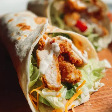 McDonald’s Crispy Chicken Ranch Snack Wrap