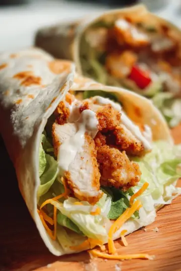 McDonald’s Crispy Chicken Ranch Snack Wrap