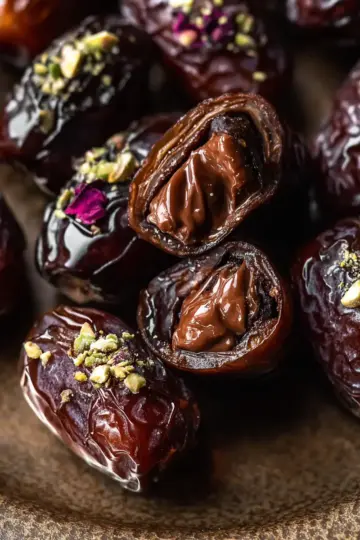 Dubai Chocolate Stuffed Dates