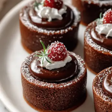 Mini Chocolate Cakes