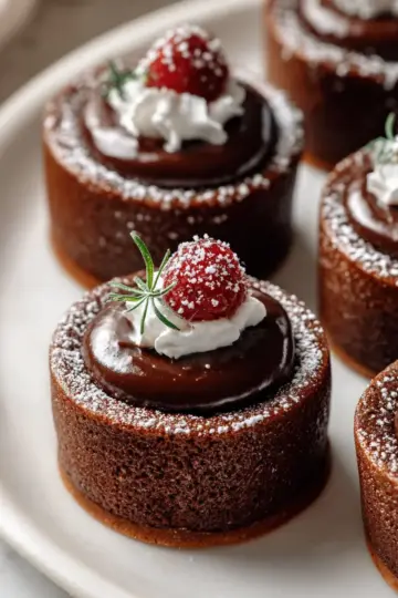 Mini Chocolate Cakes