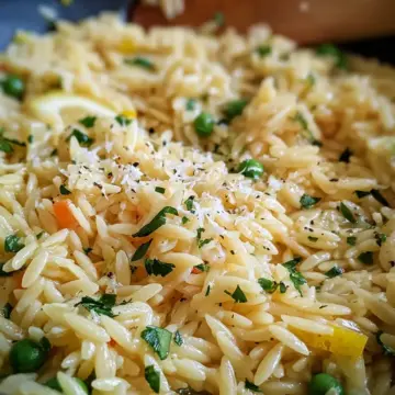 Easy One-Pot Creamy Lemon Orzo