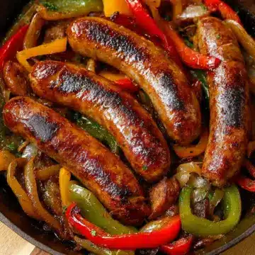 Andouille Sausage + Peppers Recipe
