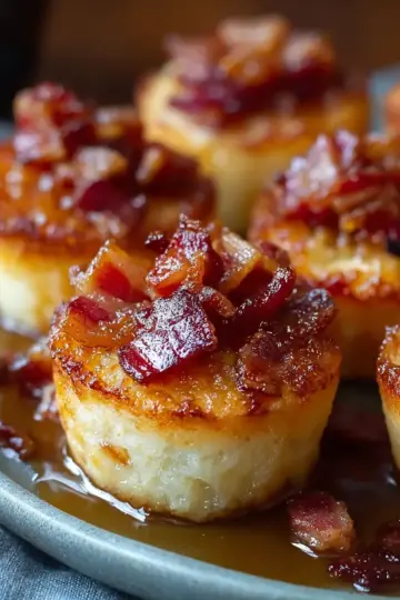 Maple Bacon Pancake Bites