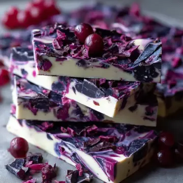 Black Currant Cheesecake Bark