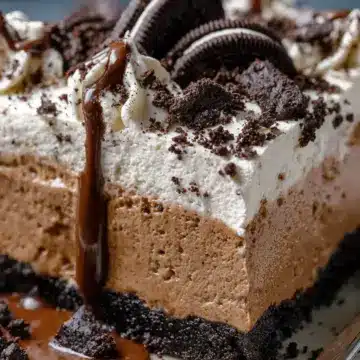 Mocha Oreo No Bake Dessert