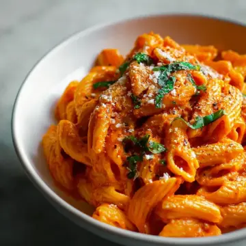 Creamy Tomato Sauce Pasta