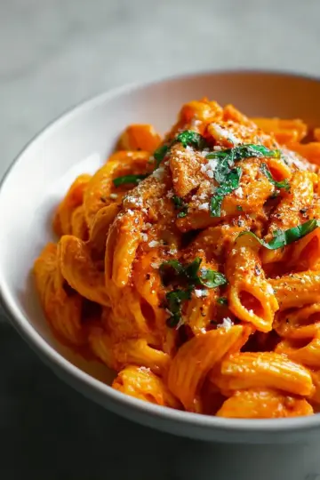 Creamy Tomato Sauce Pasta