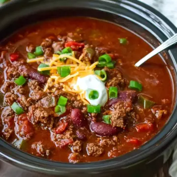 The Best Crockpot Chili