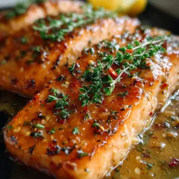 Baked Honey Mustard Salmon
