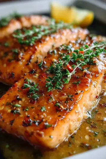 Baked Honey Mustard Salmon