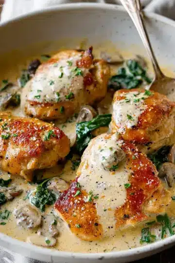 30-Minute Chicken Dijon with Creamy Sauce